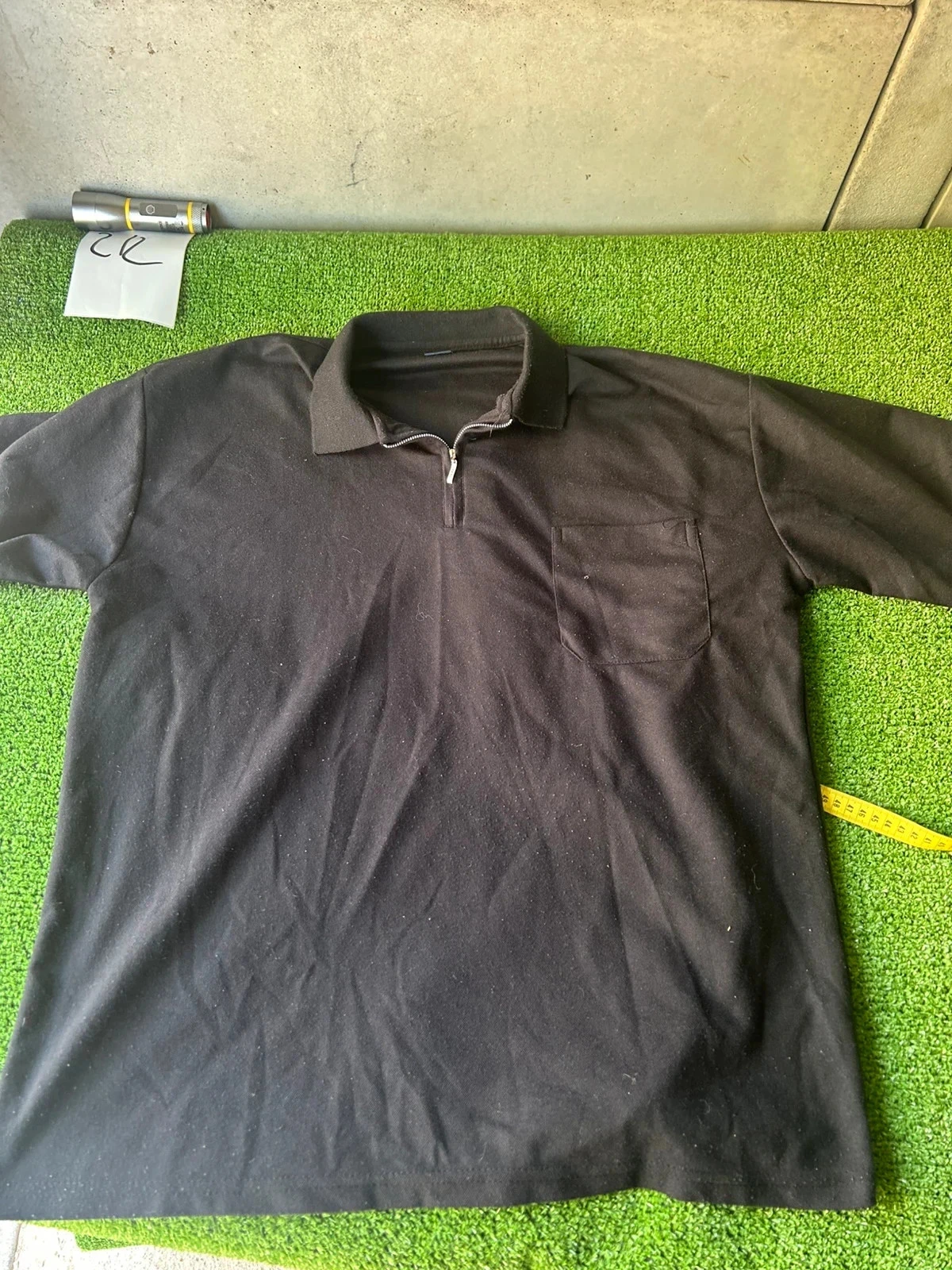 Polo noir vintage secolo